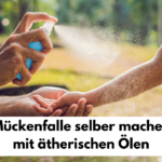 Mückenfalle mit ätherischen Ölen selber machen